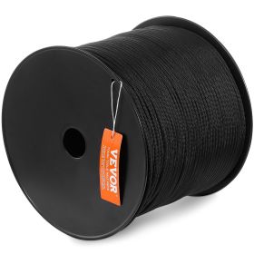 VEVOR Durable Nylon Cord, 3/16 inch x 1000 ft, 32-Strand Design, 720 LBS Load Capacity, Multi-Purpose Rope for Outdoor Adventures, Tree Work