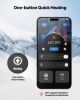VEVOR Heated Socks, 6000mAh Battery Powered, Rechargeable Heating Socks with 4 Heating Levels, Electric Heated Sock with APP Control for Men Women