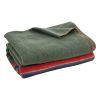 VEVOR Wool Camping Blanket, Large Warm Stadium Blanket, Waterproof & Windproof, Flame Retardant, Great for Outdoors, Picnics, Hiking, Sports Events