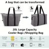 Multi-Purpose Cooling Carrier – 5.28 Gallon Foldable Bag for Picnics, BBQs & Supermarket Runs
